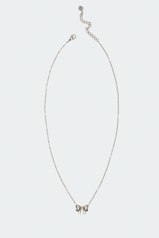 Bow Charm Necklace