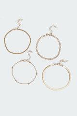 Golden Hour Assorted Anklet Pack