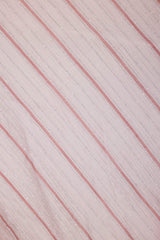 Stripey Metallic Cowl Neck Halter Top