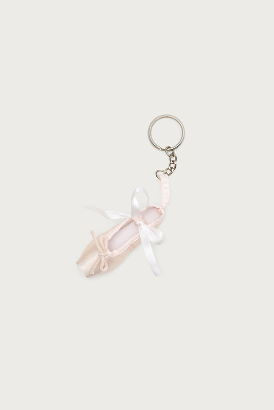 Ballet Slipper Keychain
