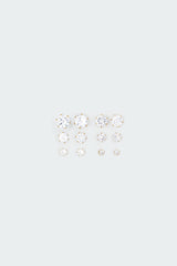 Sparkle Stud Earrings Pack