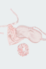 Satin Effect Eye Mask & Scrunchie Set
