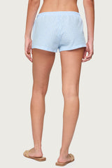 Yaffa Gingham Shorts