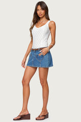 Clementina Eyelet Bodysuit