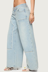 Teela Lacey Low Rise Carpenter Jeans