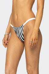 Dini Striped Bikini Bottom