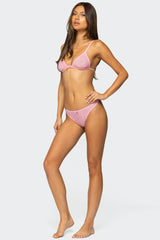 Darcie Sheer Lace Thong