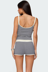 Saylor Striped Knit Tank Top