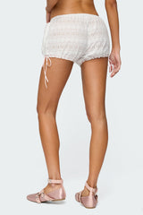Mina Eyelet Bloomer Shorts