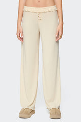 Posy Ruffle Pointelle Pants