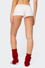 Viola Floral Lacey Shorts