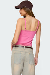 Mireille Lacey Tank Top