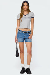 Los Angeles Contrast T Shirt