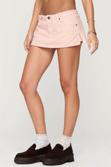 Sukie Denim Mini Skort