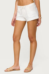 Hollis Linen Look Shorts