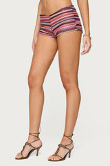 Zigzag Stripe Shorts