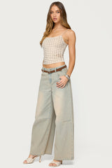 Vallie Grommet Tank Top