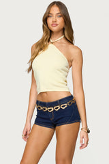 Hollis Knit Halter Top