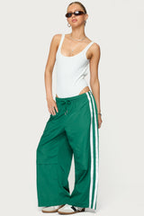 Petite Fauna Nylon Track Pants