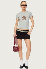 Hayes Twill Mini Skort