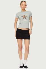 Hayes Twill Mini Skort