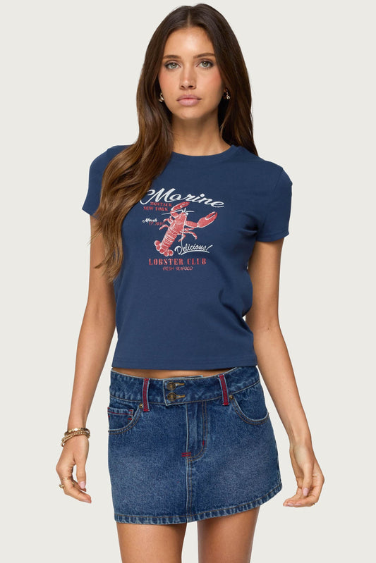 Lobster Club T Shirt