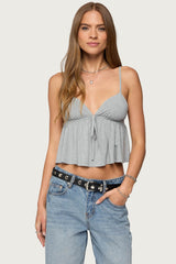 Sunrise Babydoll Tank Top