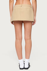 Madalene Tailored Mini Skort