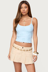 Clarence Beaded Tank Top