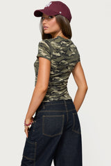 Nika Camo Cowboys T Shirt