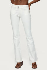 Mattea Low Rise Flared Jeans