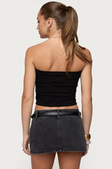 Luli Beaded Flower Tube Top