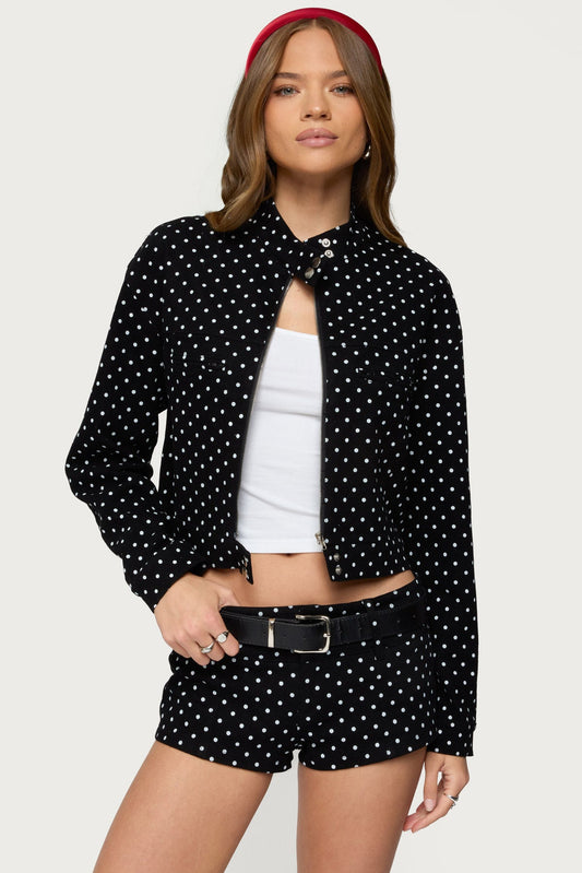 Tabitha Polka Dot Jacket