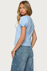 Dorothea Split Front Top