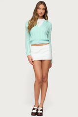 Haisley Cable Knit Cardigan