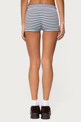 Lillian Striped Knit Shorts