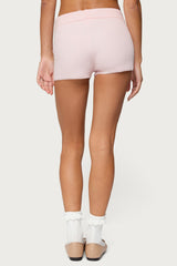 Lorie Ribbed Knit Shorts