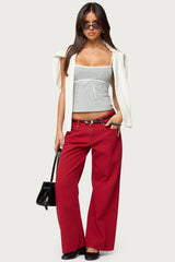 Petite Roman Low Rise Slouchy Jeans