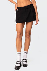 Tailored Mini Skirt