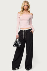 Janus Lacey Fold Over Top