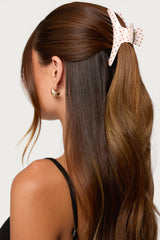Polka Dot Claw Clip