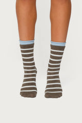 Striped Layered Socks