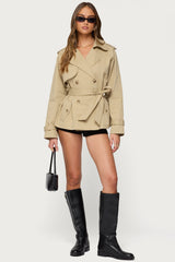 Tobie Raglan Trench Jacket
