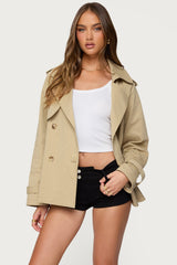 Tobie Raglan Trench Jacket