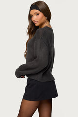 Kyrah Oversized Knit Sweater
