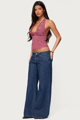 Raiyne Low Rise Wide Leg Jeans