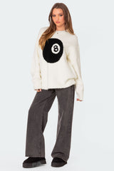 Magic 8 Oversized Chunky Knit Sweater