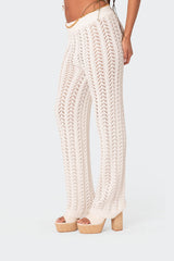 Hazel Crochet Pants