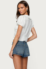 Valera Cotton Tailored Button Up Shirt