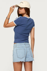 Los Angeles Contrast T Shirt